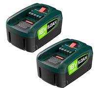 Batterie de Rechange pour Bosch 18V PBA PSB PSR : 5,0Ah Li-ION Batterie Compatible avec Bosch Gloria Gardena 18V Outils électriques -Parfait pour la Maison et Le Jardin (2 pièces)