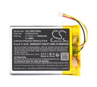 Batterie de rechange pour Corsair HS70, HS70SE, HS75 XB, Virtuoso RGB, Virtuoso RGB Wireless SE, Void, Void Pro, Void PRO RGB SE, Void Pro RGB-Dolby 7.1 Surroun, Void RGB PN : Corsair AHB504258 1400