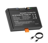Batterie de rechange pour JBL Batterie 600, 4800 mAh, PartyBox 720/520 | Charge rapide USB-C PD 30 W, affichage LED, protection contre la surcharge et les courts-circuits. Remarque : PartyBox 720