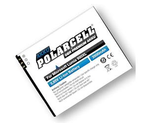 Batterie de Rechange pour Microsoft Lumia 950 XL (Compatible avec Batterie d'origine BV-T4D) avec chiffon de nettoyage mungoo