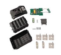 Batterie de rechange pour outils électriques 18 V 21700 avec carte de protection pour outils compatibles, noir/vert, 1 jeu