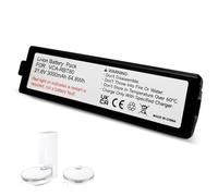 Batterie de Rechange pour Robot aspirateur Samsung Jet Bot - Compatible avec VR30T80313W, VR30T85513W, VR8500 - Batterie Lithium-ION remplace VCA-RBT80, 21,6 V 3000 mAh