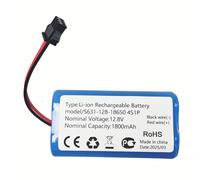 Batterie de Rechange Rechargeable 1800 mAh Compatible avec l'aspirateur Robot Lefant M201 (modèle : S631-128-18650 4S1P)