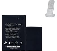 Batterie de rechange V30145-K1310-X445 compatible avec les téléphones Gigaset SL400,SL800 Pro,Premium 300,SL450,SL750Pro,SL610,SL780,SL390