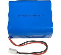 Batterie De Remplacement 11.1V 5200mAh 6 Cellules Lithium-ION 18650 57 72Wh avec Connecteurs MTA-100 À 2 Broches