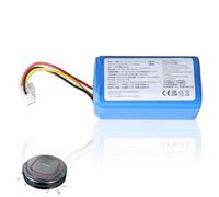 Batterie de Remplacement 12.8V 2000mAh LiFePO4 pour Aspirateur Robot Severin, Compatible avec RB7025, RB7022, RB7720, Longue Durée de Vie, Sécurisée et Fiable