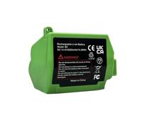 Batterie de remplacement 14,4 V, 5 200 mAh, compatible avec les aspirateurs robots iRobot, notamment modèles Roomba S9+ 9550/S9 9150, ABL-B