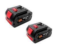 Batterie de Remplacement 18 V 6.0Ah Compatible avec Bosch Professional GBA GBH GSR GSB BAT618 BAT609 BAT620(6.0Ah-2pcs)