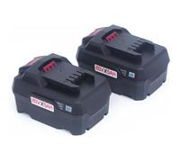 Batterie de Remplacement 2 Pack 20V 5Ah Li-Ion Parkside Outils Électriques