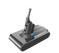 Batterie de Remplacement 21,6 V 6000 mAh for aspirateur Dyson V6, V7, V8, V10, série SV12, DC62, SV1(V8-8000mAh)