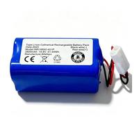 Batterie De Remplacement 4800 MAh 14,4 V-14,8 V RS-RT900866 CMICR18650F5 4S1P Li-ion, Compatible Avec Rowenta/Tefal Explorer Serie 20 40 Aspirateur Robot(2800mAH)