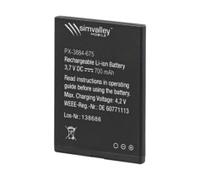 Batterie de remplacement 700 mAh pour téléphone portable XL-915 V2 / XL950 Simvalley Mobile