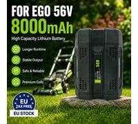 Batterie de remplacement au lithium 8.0Ah 56V pour la série EGO, compatible avec les équipements de jardin BA2800 BA2800T BA4200 CS1604 CS1804 CS1403. 56v 8.0AH-1PCS