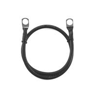 Batterie de remplacement automatique souple, Terminal M8, fil en Silicone 8 6 4 3 0 AWG, câble 50 mm2 avec cosse M6 M10 for onduleur, voiture, camping-car solaire, bateau(Black 4 AWG,M8-M8_40CM)