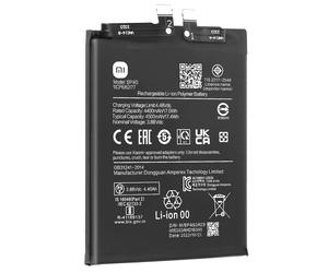 Batterie de Remplacement BP4G 4500mAh pour Xiaomi 13 Service Pack Xiaomi Noir