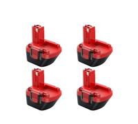 Batterie de remplacement compatible avec Bosch BAT043 NI-MH 12 V 3500 mAh for outils électriques BAT043, BAT045, BAT046, BAT049, BAT120, BAT139 GSB(4Pcs 3500mAh)
