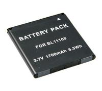 Batterie de remplacement compatible avec HTC T328w, 1700mAh lithium-ion