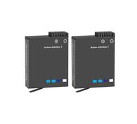 Batterie de Remplacement Compatible avec Les Accessoires for caméras DJI Action 4/3(2 Battery)