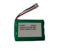 Batterie de remplacement,Convient pour la batterie audio Bluetooth Sony SRS-XB01 HNBAAA600-31