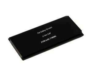 Batterie de remplacement EB-BG8000B compatible avec Samsung - Lithium-Ion 2100mAh