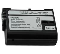 Batterie de remplacement eN-eL15 avec 1600mAh! pour nikon 1 v1/d600/d610, d750, d810 d800 d800E/d7000, d7100 sans effet de mémoire li-ion pDA-punkt