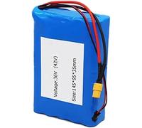 Batterie De Remplacement Étanche pour Vélo Électrique 36V 6A havec Chargeur 42V 2A pour Moteur De Vélo 500W - 100W (36V 6A, T)