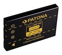 Batterie de remplacement - Fujifilm NP-60 / Casio NP-30 / Pentax D-LI2 - 3.7 Volt 1050mAh Li-Ion