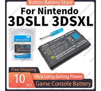 Batterie de remplacement haute capacité SPR-003 2000mAh pour Nintendo 3DS XL/3DS LL Li-ion avec jeu de tournevis pour batterie 3DSLL 3DSXL 2 pièces