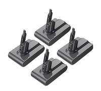 Batterie De Remplacement Li-ion 21,6 V, Compatible Avec Dyson, Déclencheur V7/animal/moelleux/voiture + Bateau/absolu/ordinateur De Poche/aspirateur SV11.(4PACK 6.0Ah)