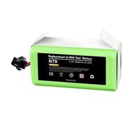 Batterie de Remplacement Li-ION 3000mAh 14.4V, Compatible avec Ecovacs Deebot N79 N79S Eufy RoboVac 11S Conga Excellence 990 Shark ION RV700 Aspirateur Robot Pièces Détachées