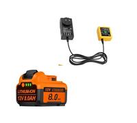 Batterie De Remplacement Li-ion DCB126 12V MAX 8000mAh, Compatible For Dewalt, Outils Électriques 12V DCD710 DCF815 DCB120 DCB127(Set4)