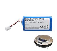 Batterie de Remplacement MXJFYY 14,4 V 2600 mAh/37,44 Wh pour aspirateur Smart Plus, Batterie Lithium-ION Compatible avec Cleanmaxx Smart Plus, remplace BAT-101 CS-CSP101VX.