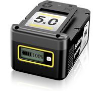 Batterie de remplacement MXJFYY 18 V 5 000 mAh pour Kärcher Battery Power 18/50, batterie lithium-ion 5 Ah compatible avec tous les outils électriques Kärcher de la série 18 V pour la maison et le jar