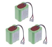 Batterie de Remplacement Ni-MH 5400mAh 7.2V, Compatible avec Braava 380T 380 390T Mint 5200 5200B 5200C Robot Mop Pièces Détachées(3 battery)