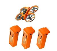 Batterie De Remplacement Originale 3,7 V 1800 MAh For Drone S156 RC Quadcopter(Orange Battery X3)
