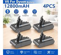 Batterie de remplacement pour aspirateur Dyson 21.6V V6 V7 V8 V10 DC31 SV09 SV11 SV10 SV12 DC45 Animal 1PCS-V6-12800mAH