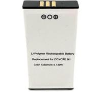 Batterie de Remplacement pour Coyote Mini GPS Neuve N1 - Li-Polymer 3.8V 1350mAh 5.13W - Baterrie Compatible avec Assistant Aide à la Conduite Coyote Mini