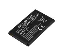 Batterie de Remplacement pour Doro 8031 Li-ion 3,7V 2000mAh 7,4Wh Noir