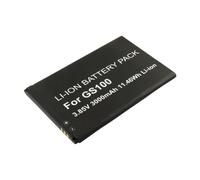 Batterie de Remplacement pour Gigaset GS100 3,85V 3000mAh Li-ion Noir