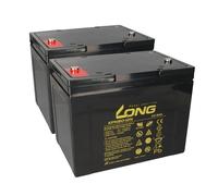 Batterie de Remplacement pour Lecson HS-890 Et LJ-4-K 2x Kung Long 12V 80Ah