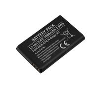 Batterie de Remplacement pour Nokia E70 / N-Gage QD Li-ion 3,8V 1000mAh 3,6Wh,