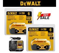 Batterie de remplacement pour outil électrique DeWalt 20V 6.0Ah 100% originale pour DeWalt DCB184 DCB181 DCB182 DCB200 BATTERY 5AH x3pcs