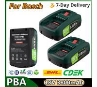 Batterie de remplacement pour outils Bosch, maison et jardin, PBA, PSB, PSR, AL1880CV, AL18815CV, 18V, 3800mAh 1PACK Battery