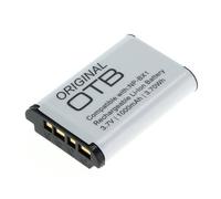 Batterie de remplacement pour Sony Cybershot DSC-HX50, HX300, HX400, RX1, RX100, AS20 (HDR-AS20), AS100V (HDR-AS100V), X1000V (FDR-X1000V) (Remplace NP-BX1) avec chiffon de nettoyage d'écran mungoo
