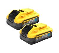 Batterie de remplacement Powerstack 18V DCBP518H2 avec 5,0h Ensemble de 2