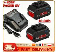 Batterie de remplacement ProCORE 18V 10.0Ah pour outils sans fil Bosch 18V Professional System BAT609 BAT618 GBA18V80 21700 Zelle 1PCS Bosch-charger-1