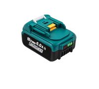 Batterie de Remplacement Rechargeable 18V, 6,0 ah, for Outils électriques Makita BL1830, BL1840, BL1850, BL1860B LXT400(1PCS for Makita)