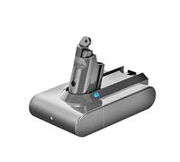 Batterie de remplacement V6 pour Dyson V6 DC58 DC59 DC61 DC62 DC72 DC74 Absolute Animal Motorhead Slim SV03 SV04 SV05 SV06 SV07 SV09 Aspirateur à main sans fil, batterie au lithium 21,6 V 4500 mAh