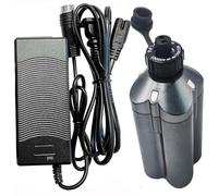 Batterie de roue de pêche électrique 5000 mAh BM5000 avec chargeur RB-CC4002 de rechange pour batterie Daiwa BM2900 BM2300N BM2500, pour Daiwa Tanacom 750/1000, pour Shimano Beastmaster 9000