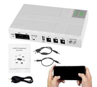 Batterie de routeur d'éclairage LED - Alimentation du routeur - Batterie de Sortie du Haut-Parleur de l'alimentation Modem | Système de de sécurité sans Interruption | Chargeur de Pui